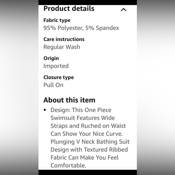 CUPSHE Ginger Ribbed & Ruched One-Piece Orange swimsuit size Medium - Picture 6 of 11